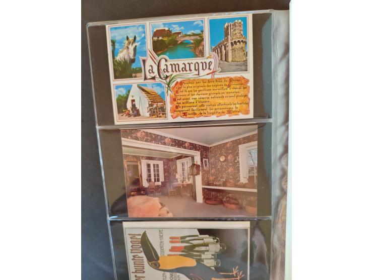 1890/1950(ca.), mostly older European postcards including a few litho's, totally ca. 300 ex. in 2 albums&nbsp;