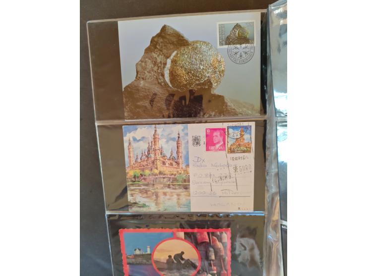 1890/1950(ca.), mostly older European postcards including a few litho's, totally ca. 300 ex. in 2 albums&nbsp;