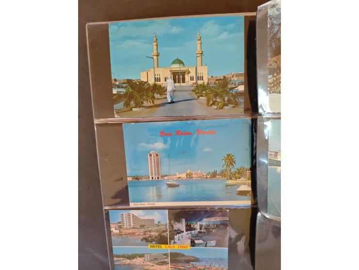 1890/1950(ca.), mostly older European postcards including a few litho's, totally ca. 300 ex. in 2 albums&nbsp;