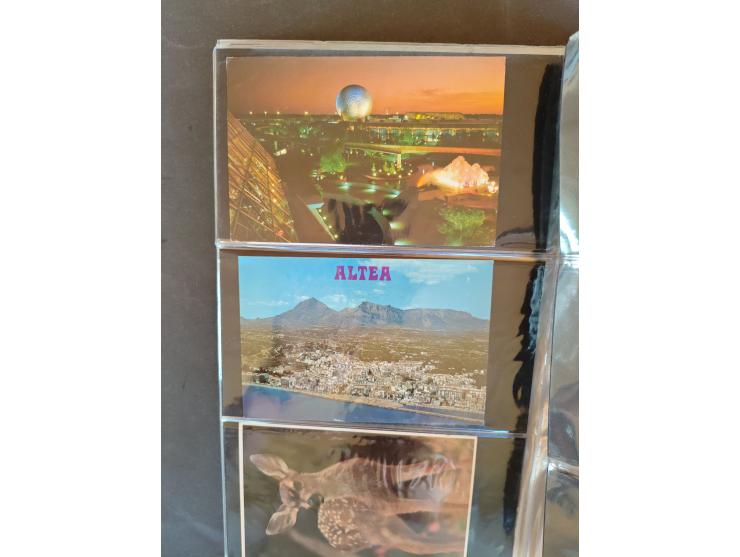 1890/1950(ca.), mostly older European postcards including a few litho's, totally ca. 300 ex. in 2 albums&nbsp;