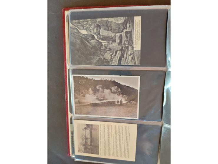 1890/1950(ca.), mostly older European postcards including a few litho's, totally ca. 300 ex. in 2 albums&nbsp;