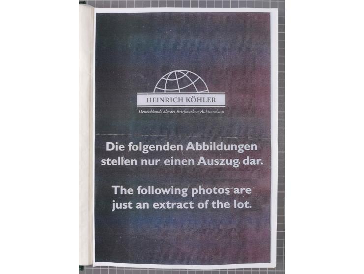 1871/2017, used collection with duplicates in 31 stockbooks