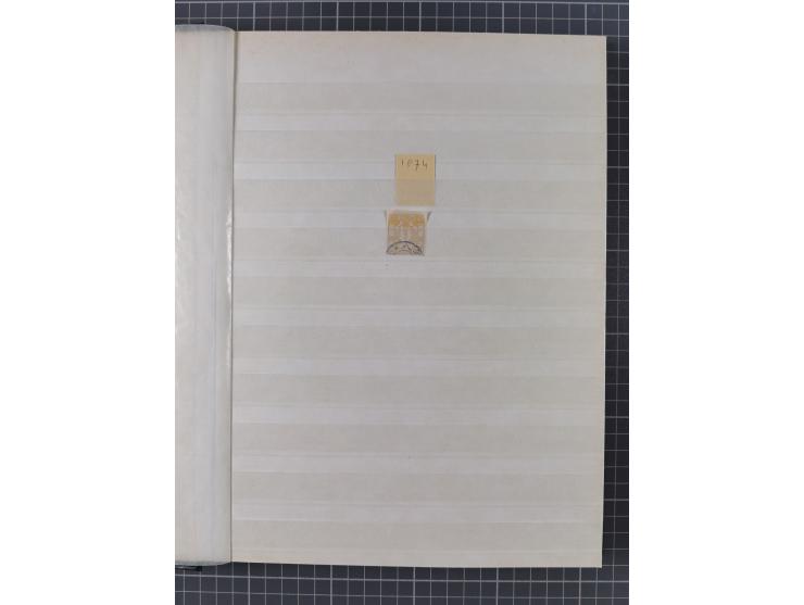 1871/2017, used collection with duplicates in 31 stockbooks