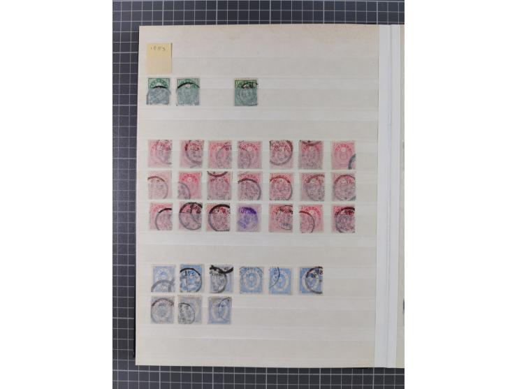 1871/2017, used collection with duplicates in 31 stockbooks