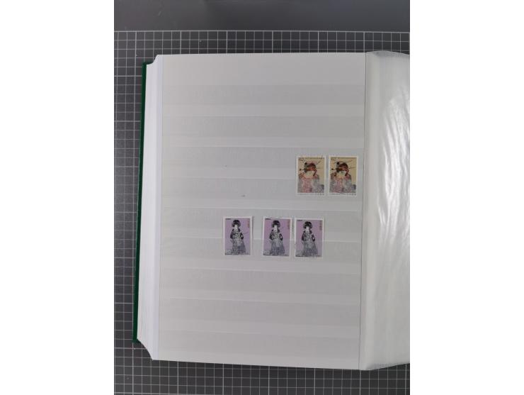 1871/2017, used collection with duplicates in 31 stockbooks