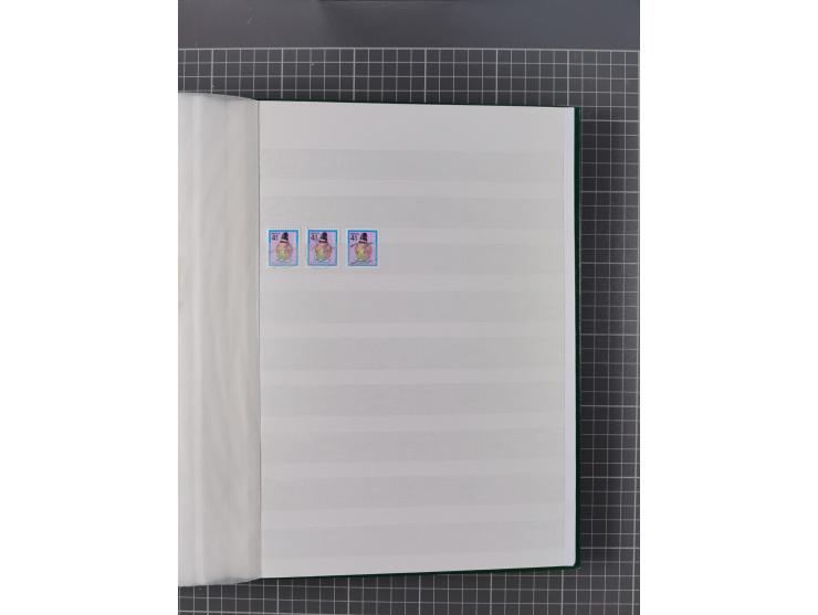 1871/2017, used collection with duplicates in 31 stockbooks