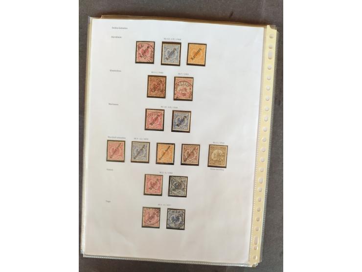 1860/1957, gestempelte, ungebrauchte und postfrische Sammlung ab Altdeutschen Staaten, etwas Kolonien, dabei einige bessere, 