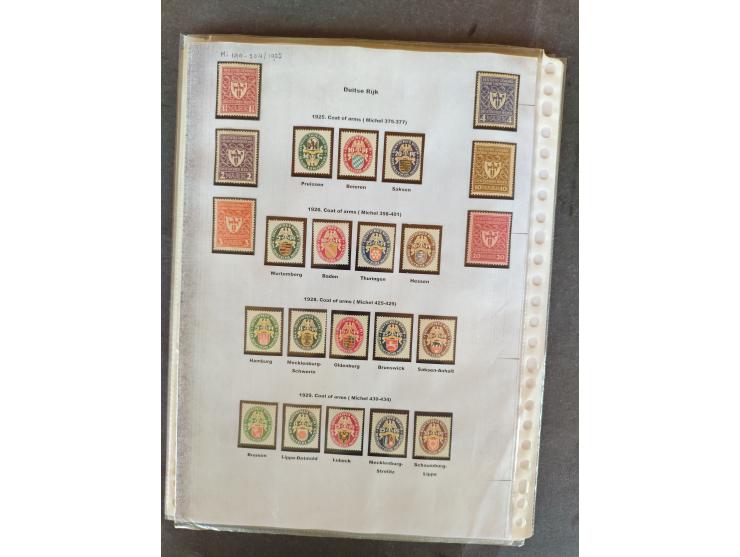 1860/1957, gestempelte, ungebrauchte und postfrische Sammlung ab Altdeutschen Staaten, etwas Kolonien, dabei einige bessere, 