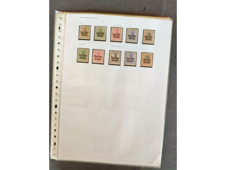 1860/1957, gestempelte, ungebrauchte und postfrische Sammlung ab Altdeutschen Staaten, etwas Kolonien, dabei einige bessere, 