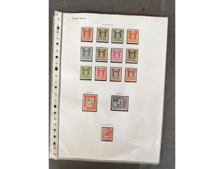 1860/1957, gestempelte, ungebrauchte und postfrische Sammlung ab Altdeutschen Staaten, etwas Kolonien, dabei einige bessere, 