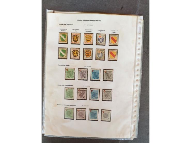 1860/1957, gestempelte, ungebrauchte und postfrische Sammlung ab Altdeutschen Staaten, etwas Kolonien, dabei einige bessere, 