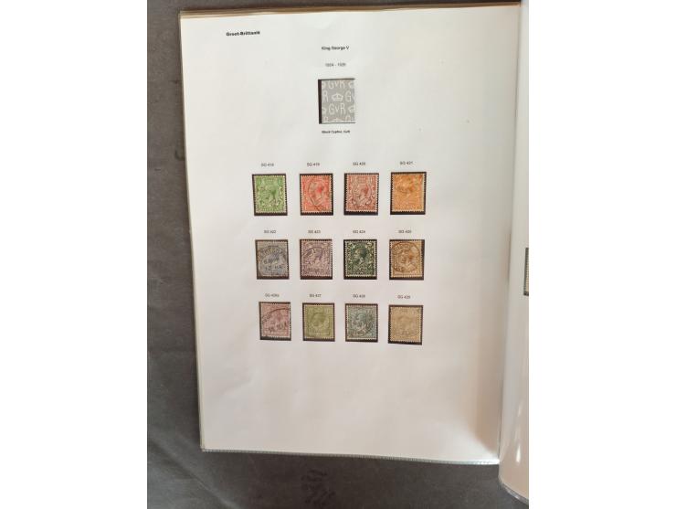 1882-1951, used and unused collection, with better material on album leaves in folder