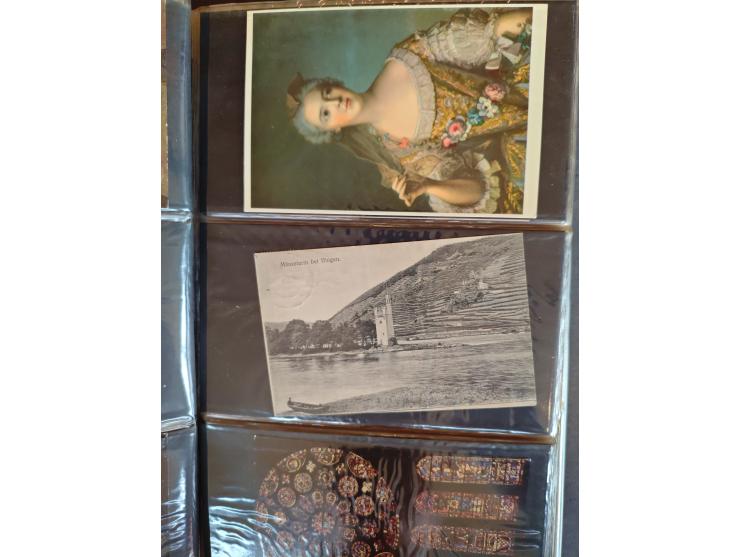 1900 onwards mostly European Countries (ca. 210 ex.) and Fantasy (ca. 240 ex.) in 2 albums&nbsp;