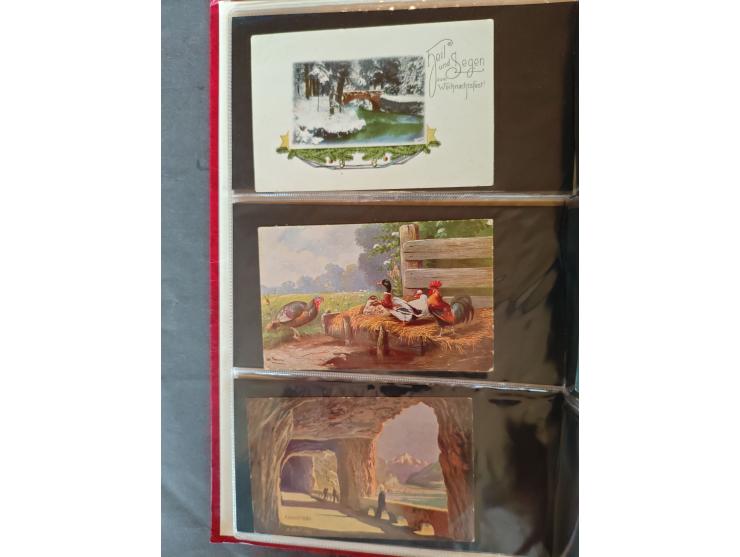 1900 onwards mostly European Countries (ca. 210 ex.) and Fantasy (ca. 240 ex.) in 2 albums&nbsp;