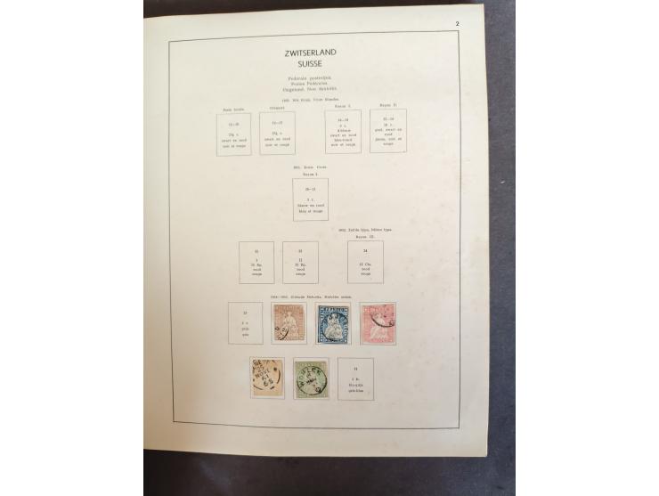 1854/1990, &nbsp;meist gestempelter Bestand in 4 Alben