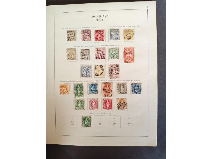 1854/1990, &nbsp;meist gestempelter Bestand in 4 Alben