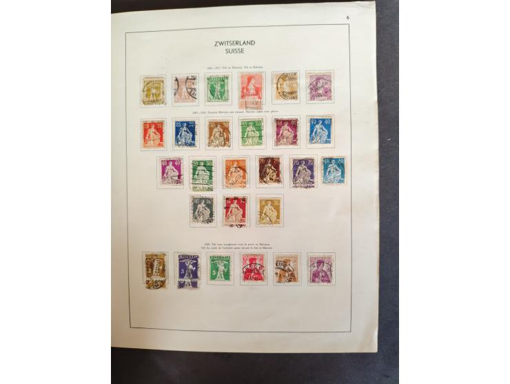 1854/1990, &nbsp;meist gestempelter Bestand in 4 Alben