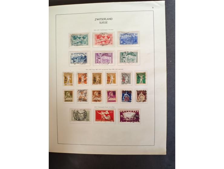 1854/1990, &nbsp;meist gestempelter Bestand in 4 Alben