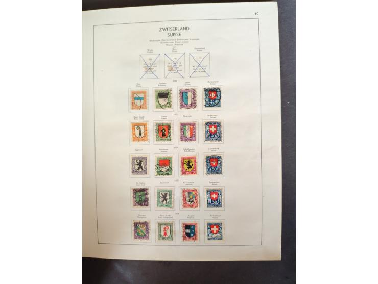 1854/1990, &nbsp;meist gestempelter Bestand in 4 Alben