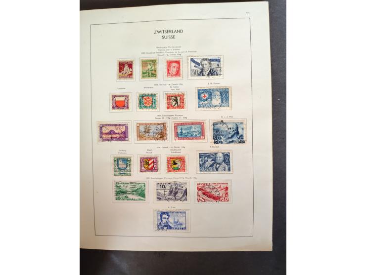 1854/1990, &nbsp;meist gestempelter Bestand in 4 Alben