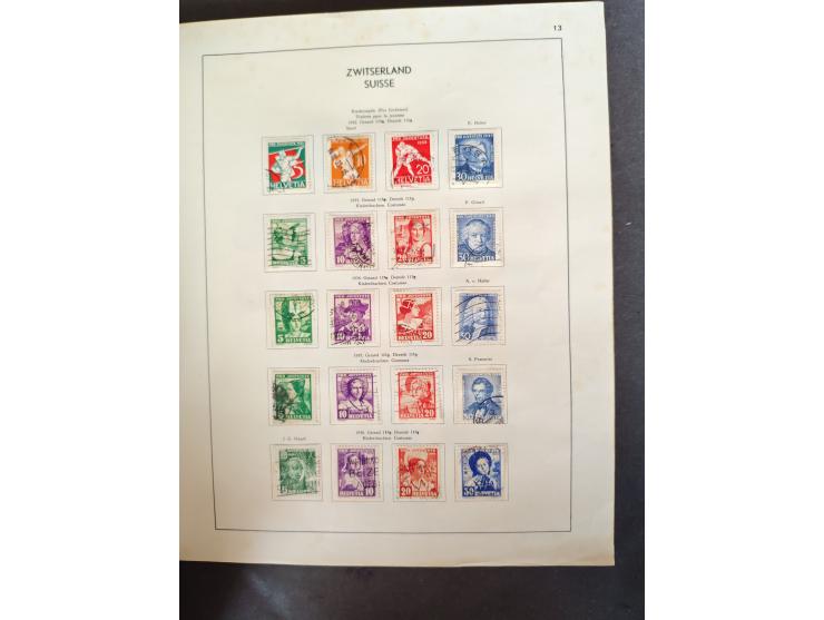 1854/1990, &nbsp;meist gestempelter Bestand in 4 Alben