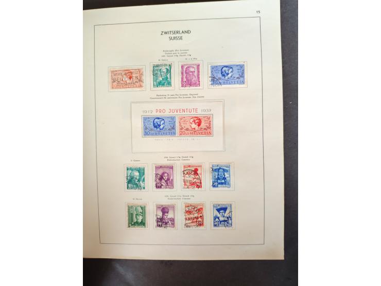 1854/1990, &nbsp;meist gestempelter Bestand in 4 Alben