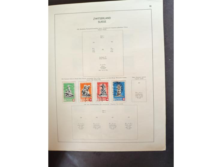 1854/1990, &nbsp;meist gestempelter Bestand in 4 Alben