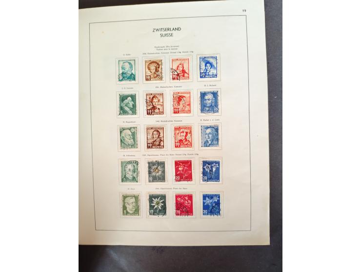 1854/1990, &nbsp;meist gestempelter Bestand in 4 Alben