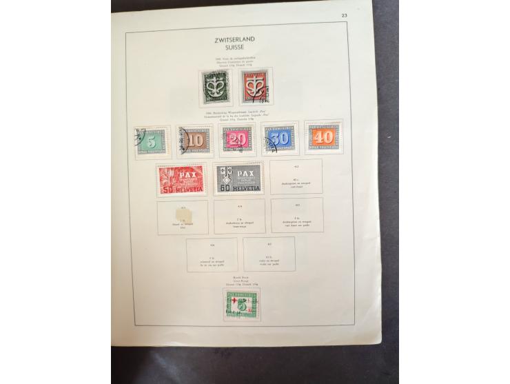 1854/1990, &nbsp;meist gestempelter Bestand in 4 Alben