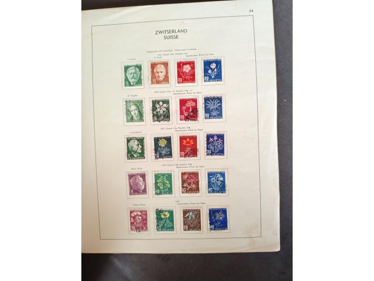 1854/1990, &nbsp;meist gestempelter Bestand in 4 Alben