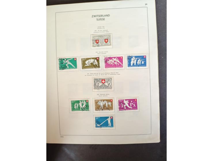 1854/1990, &nbsp;meist gestempelter Bestand in 4 Alben