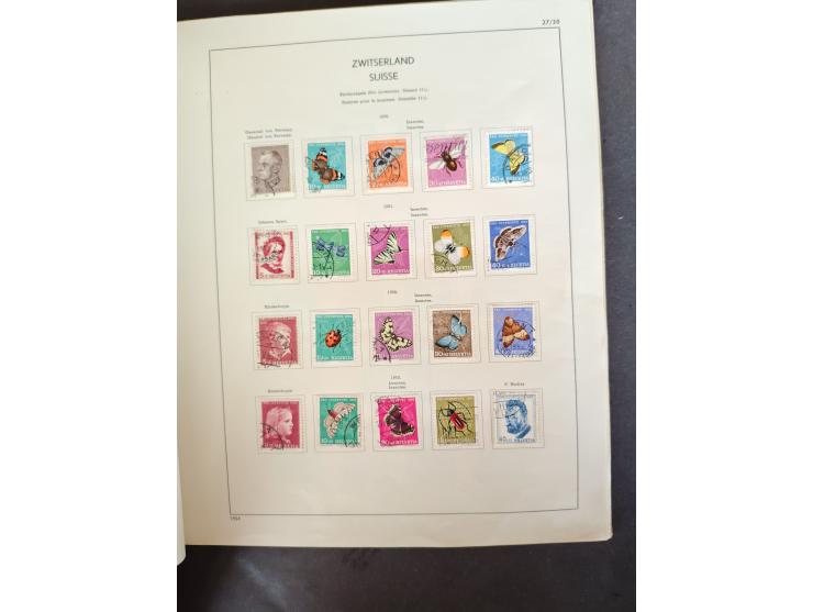 1854/1990, &nbsp;meist gestempelter Bestand in 4 Alben