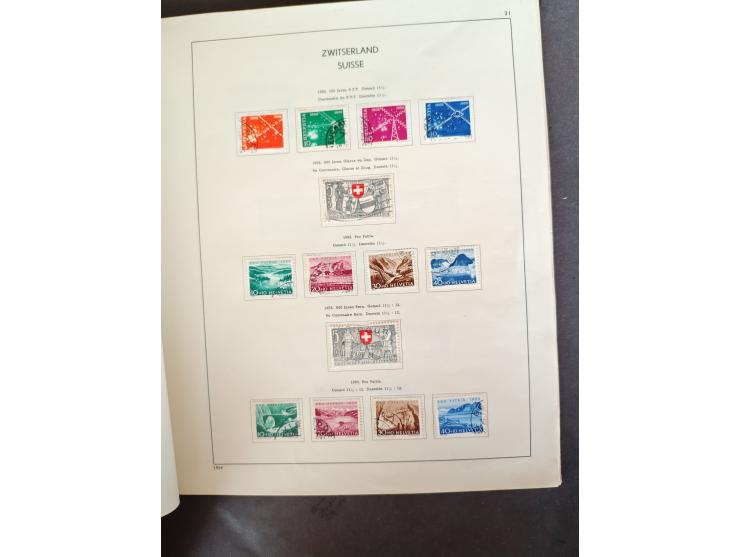 1854/1990, &nbsp;meist gestempelter Bestand in 4 Alben