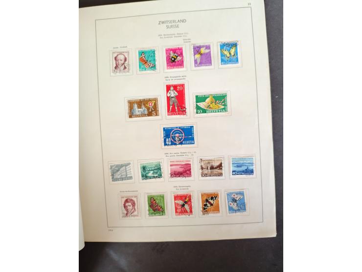 1854/1990, &nbsp;meist gestempelter Bestand in 4 Alben