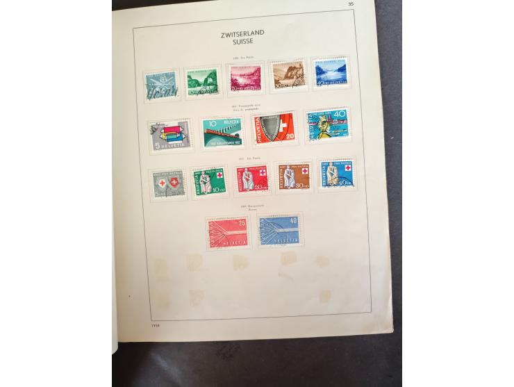 1854/1990, &nbsp;meist gestempelter Bestand in 4 Alben