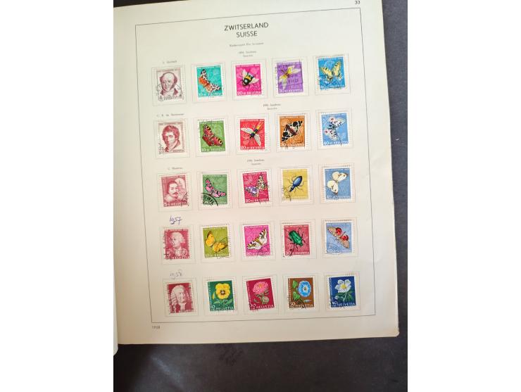 1854/1990, &nbsp;meist gestempelter Bestand in 4 Alben