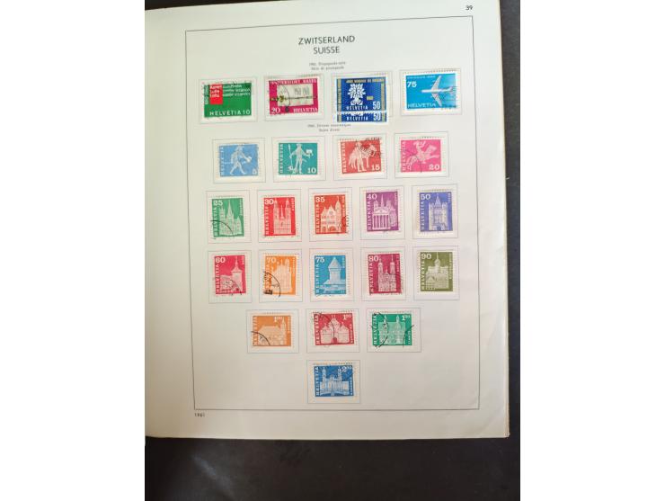 1854/1990, &nbsp;meist gestempelter Bestand in 4 Alben