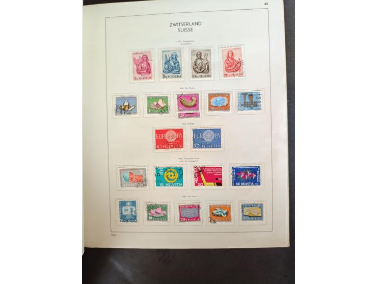 1854/1990, &nbsp;meist gestempelter Bestand in 4 Alben