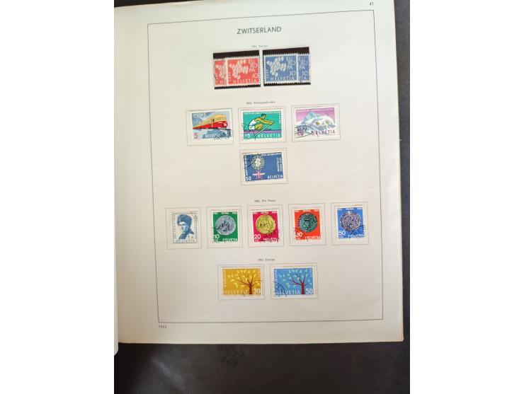 1854/1990, &nbsp;meist gestempelter Bestand in 4 Alben