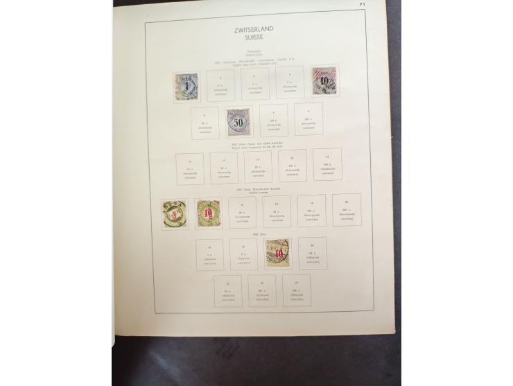 1854/1990, &nbsp;meist gestempelter Bestand in 4 Alben