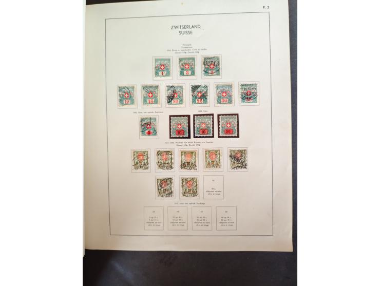 1854/1990, &nbsp;meist gestempelter Bestand in 4 Alben