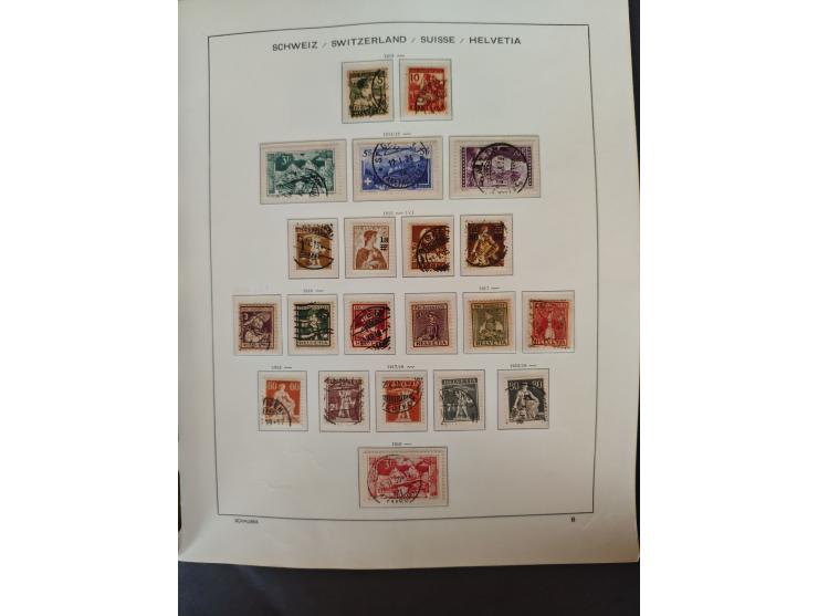 1854/1990, &nbsp;meist gestempelter Bestand in 4 Alben