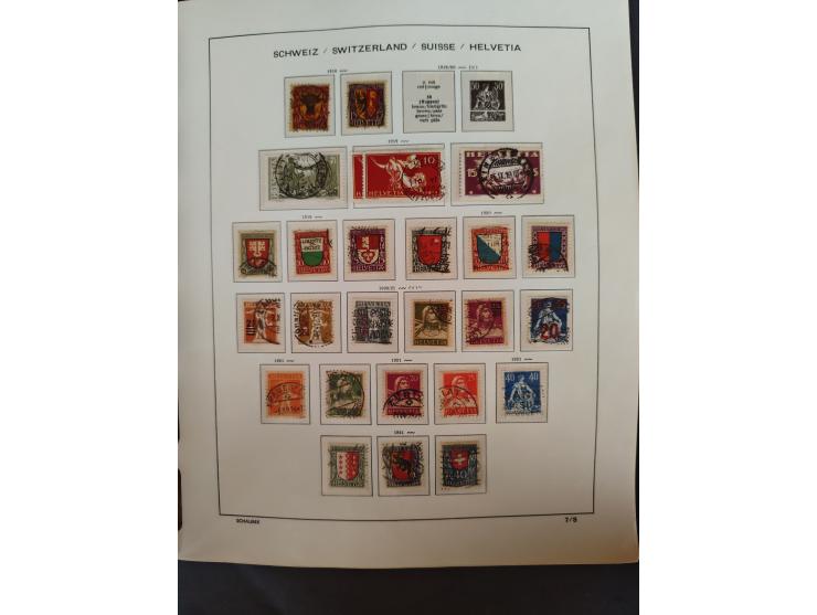 1854/1990, &nbsp;meist gestempelter Bestand in 4 Alben