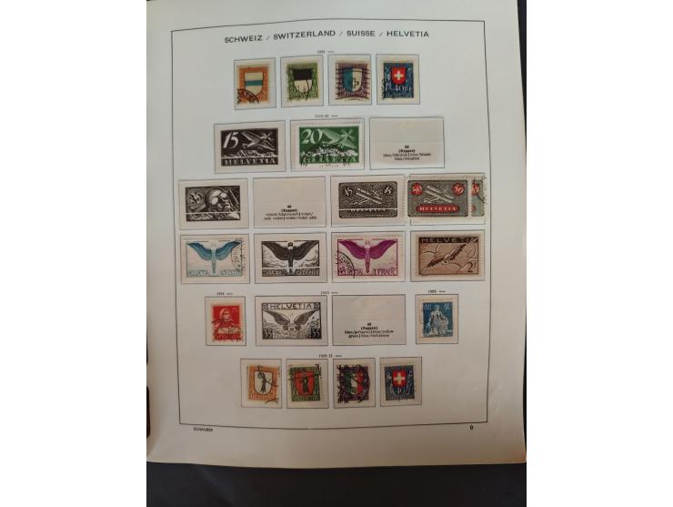 1854/1990, &nbsp;meist gestempelter Bestand in 4 Alben