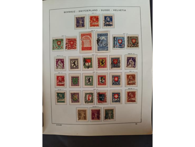 1854/1990, &nbsp;meist gestempelter Bestand in 4 Alben