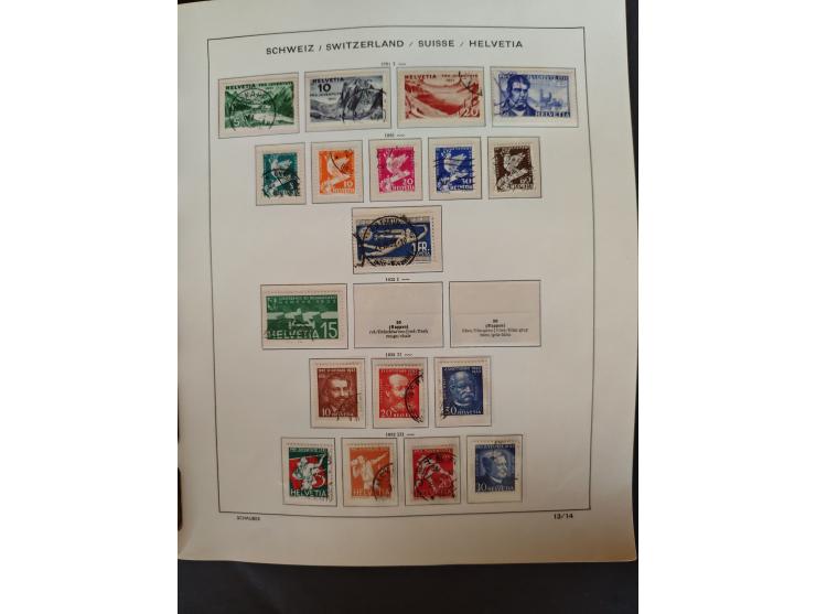 1854/1990, &nbsp;meist gestempelter Bestand in 4 Alben