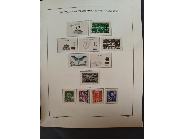 1854/1990, &nbsp;meist gestempelter Bestand in 4 Alben