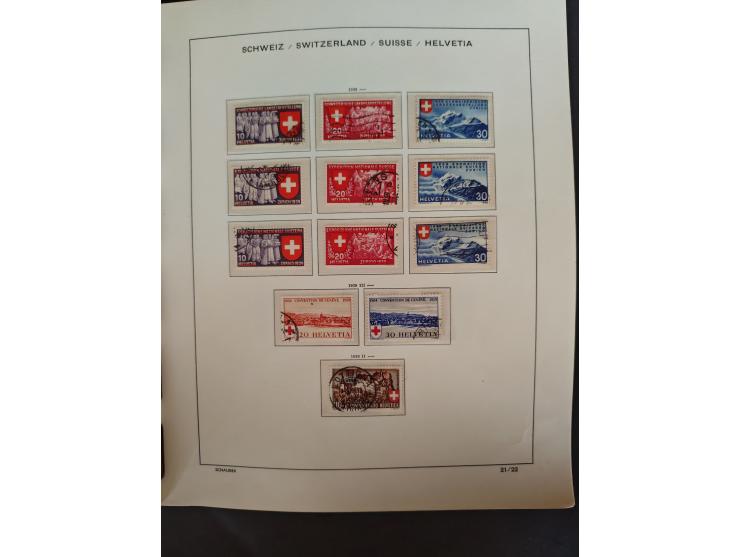 1854/1990, &nbsp;meist gestempelter Bestand in 4 Alben