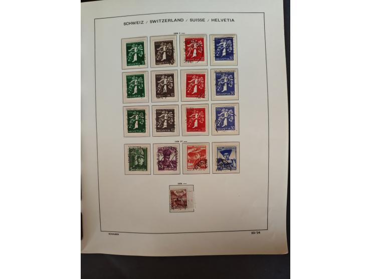 1854/1990, &nbsp;meist gestempelter Bestand in 4 Alben