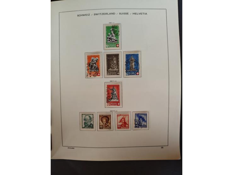 1854/1990, &nbsp;meist gestempelter Bestand in 4 Alben